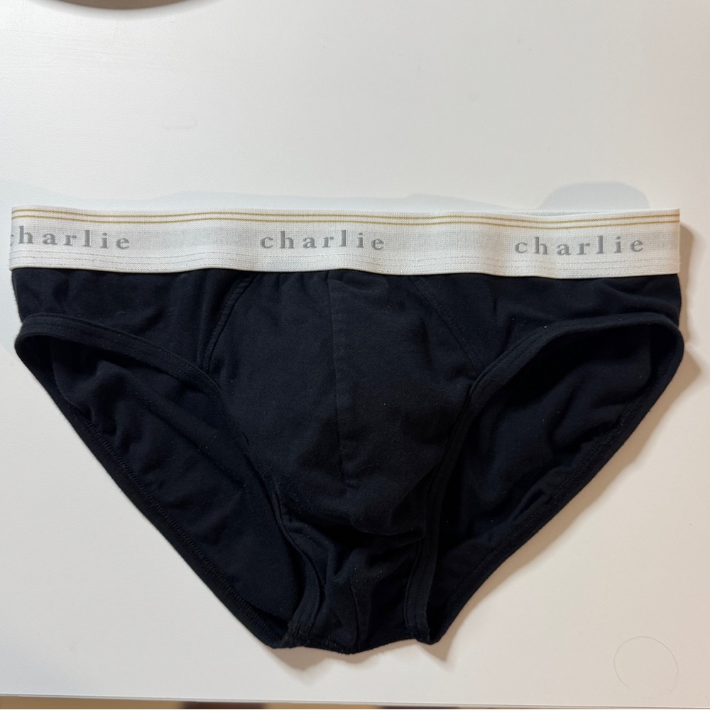 Men’s Medium Charlie by MZ Black Briefs